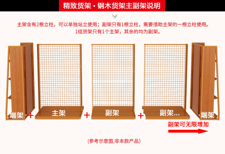 鋼木結構貨架